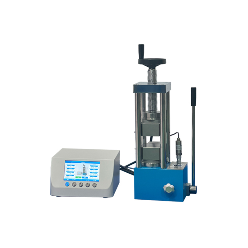300℃ 24T平板熱壓機 (100*100 mm,上下板獨立控溫)_YLJ-24T-HP-100