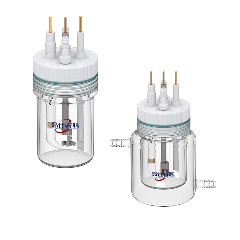 直型五口電解池 型號：C002-1